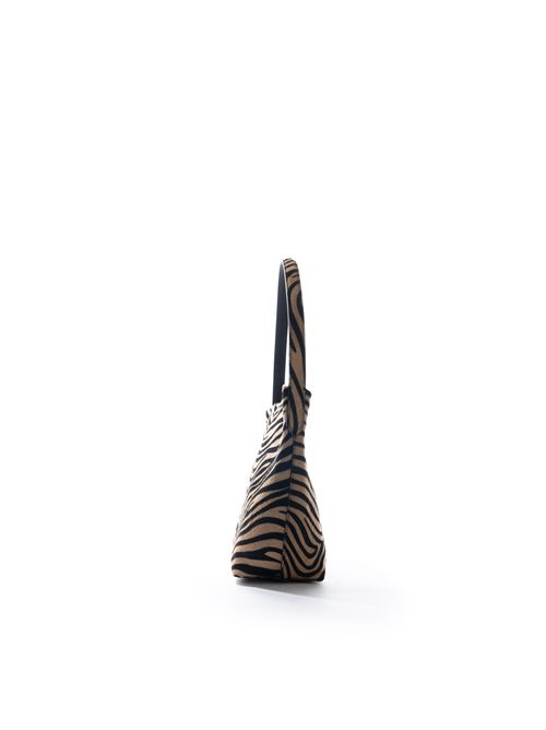 Borsa in cavallino animalier zebrata Liviana Conti | A5WA10ZBR-7